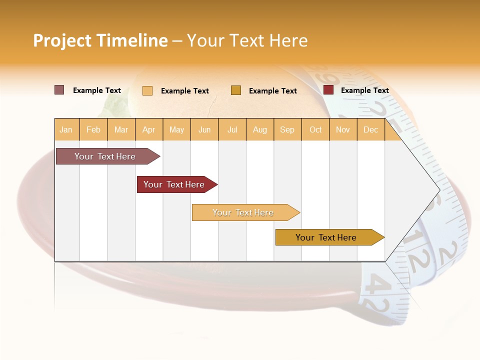 Tape White Chicken PowerPoint Template