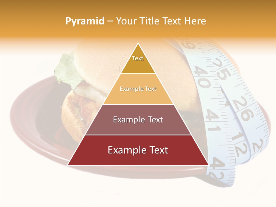 Tape White Chicken PowerPoint Template