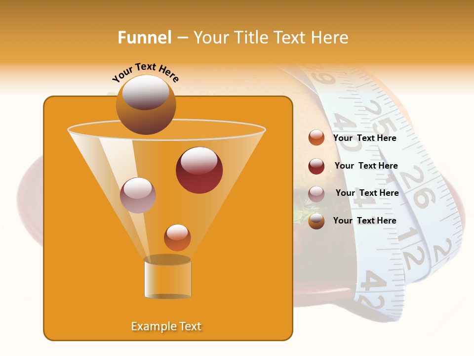 Tape White Chicken PowerPoint Template