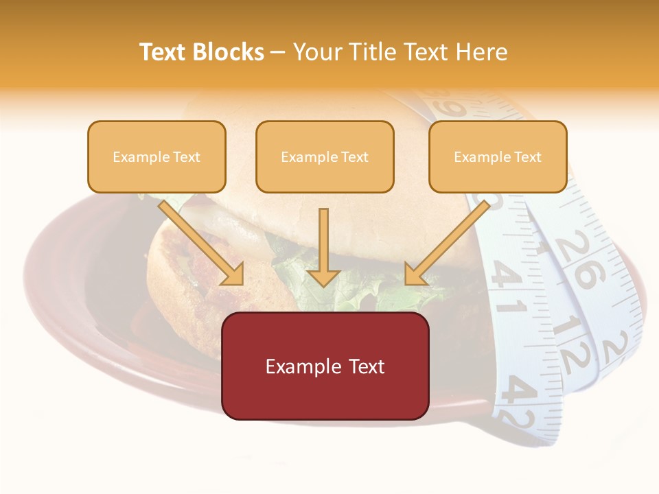 Tape White Chicken PowerPoint Template