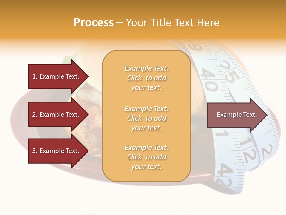 Tape White Chicken PowerPoint Template