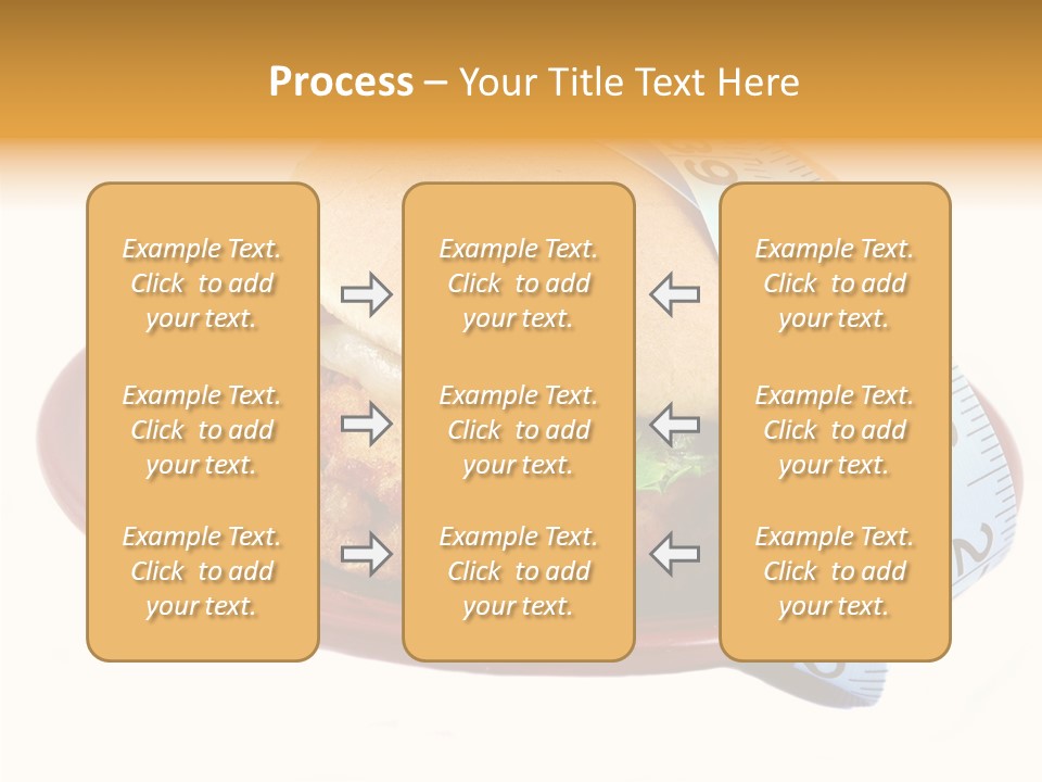 Tape White Chicken PowerPoint Template