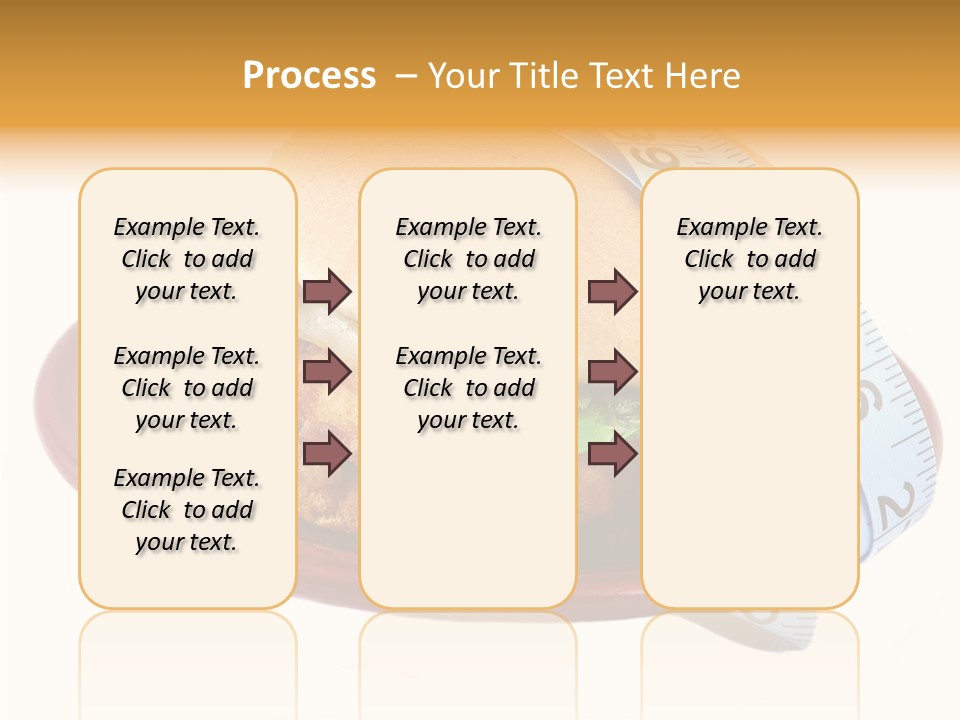Tape White Chicken PowerPoint Template