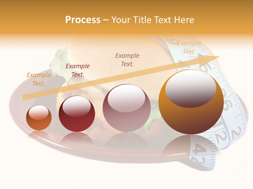 Tape White Chicken PowerPoint Template
