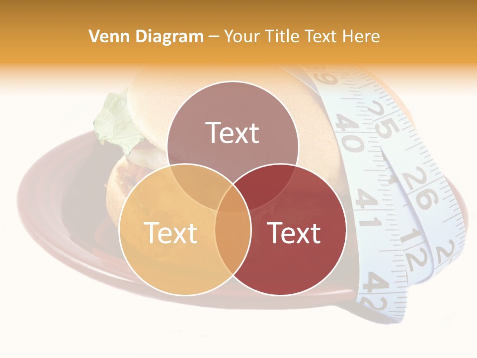Tape White Chicken PowerPoint Template