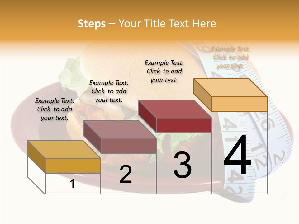 Tape White Chicken PowerPoint Template
