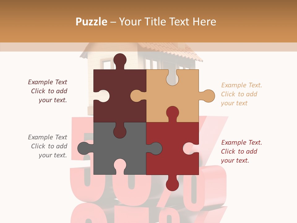 Residential Savings Agent PowerPoint Template