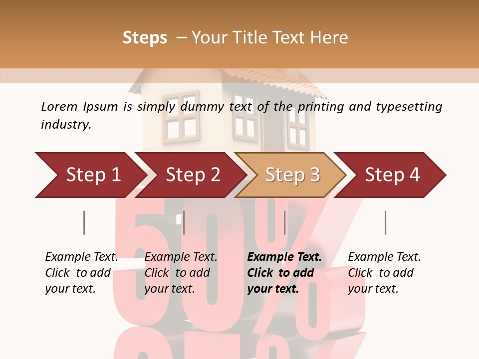 Residential Savings Agent PowerPoint Template