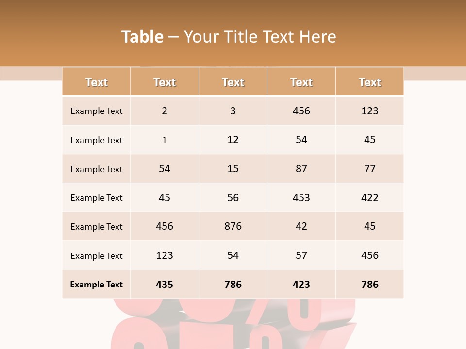Residential Savings Agent PowerPoint Template