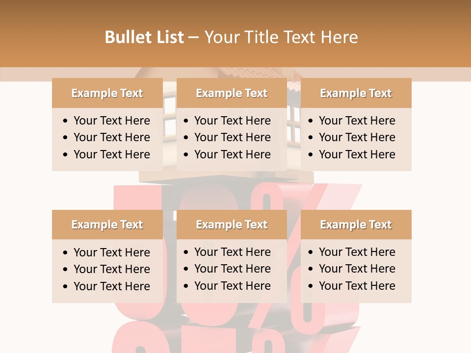 Residential Savings Agent PowerPoint Template