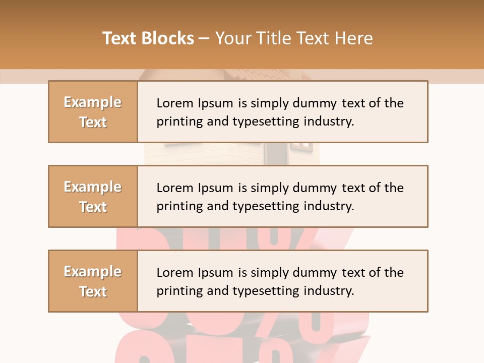Residential Savings Agent PowerPoint Template