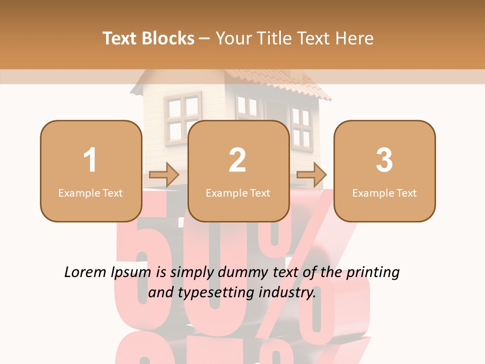Residential Savings Agent PowerPoint Template
