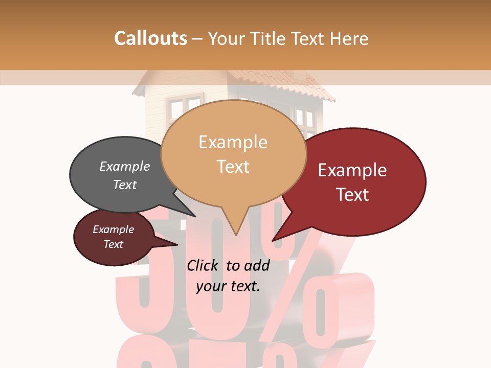 Residential Savings Agent PowerPoint Template
