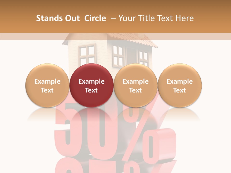 Residential Savings Agent PowerPoint Template