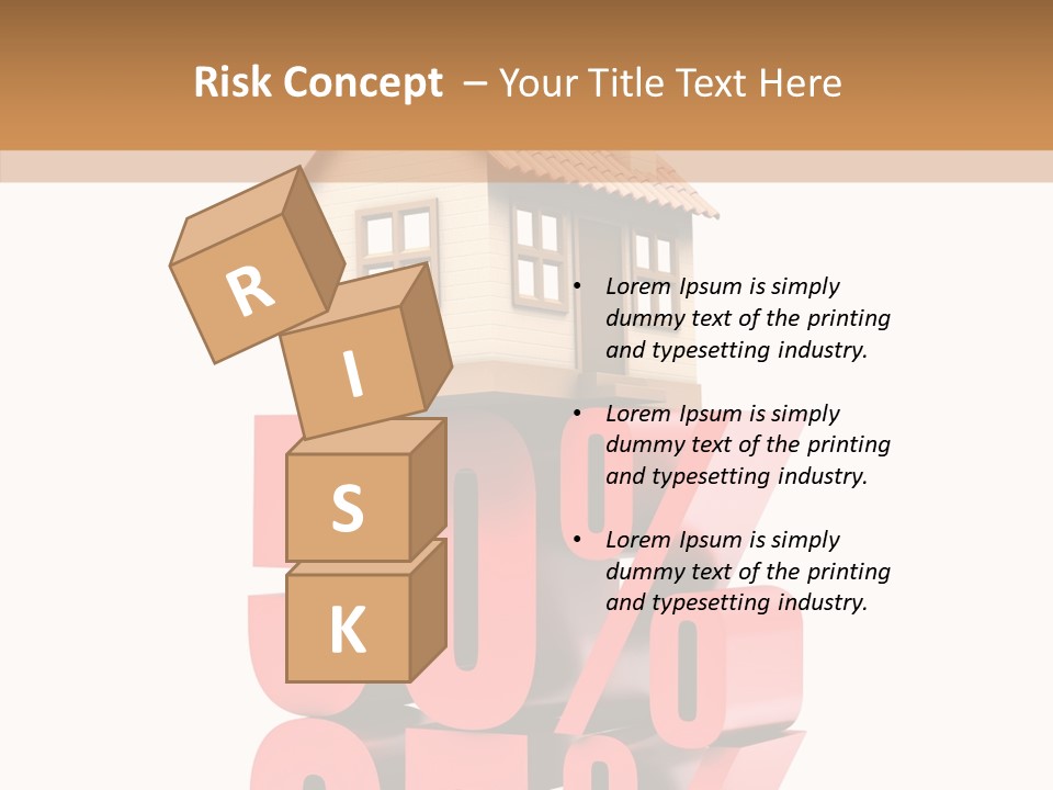 Residential Savings Agent PowerPoint Template