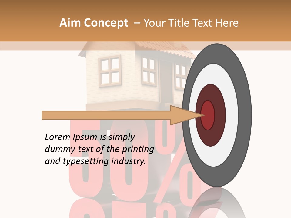 Residential Savings Agent PowerPoint Template