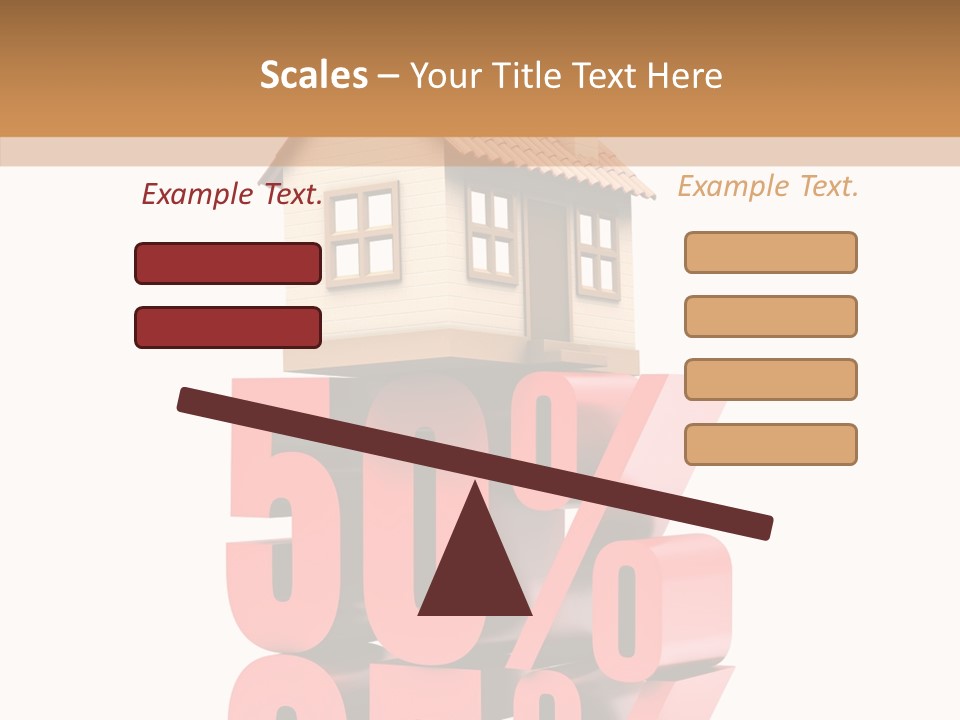 Residential Savings Agent PowerPoint Template