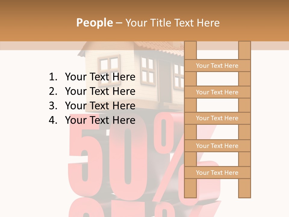 Residential Savings Agent PowerPoint Template