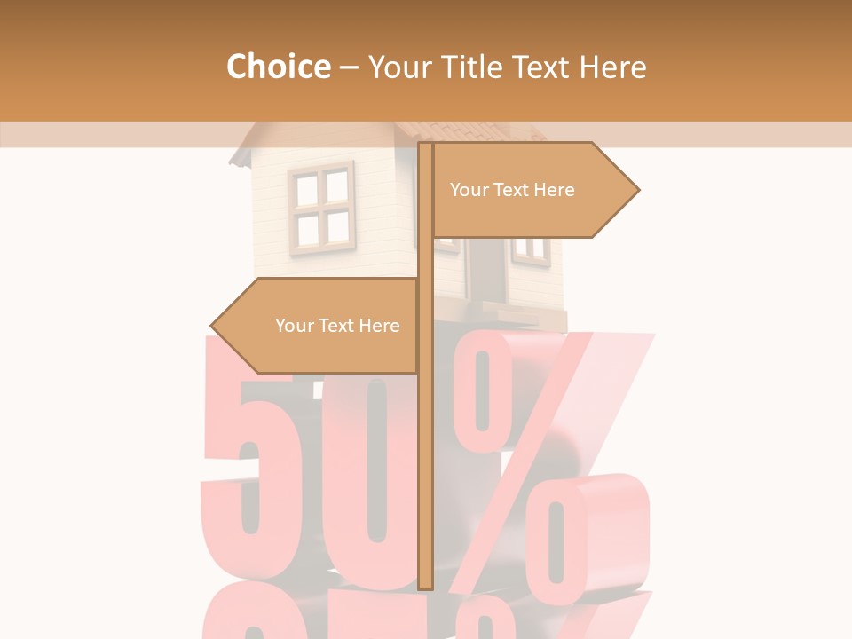 Residential Savings Agent PowerPoint Template