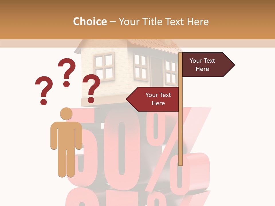 Residential Savings Agent PowerPoint Template