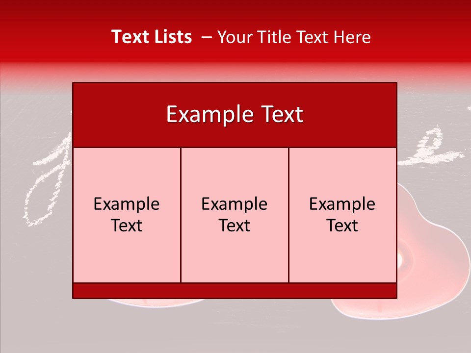 Amour Bougie St Valentin PowerPoint Template