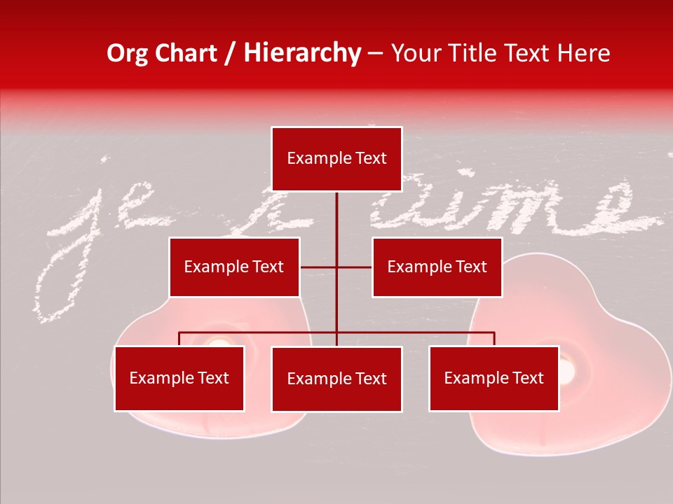 Amour Bougie St Valentin PowerPoint Template