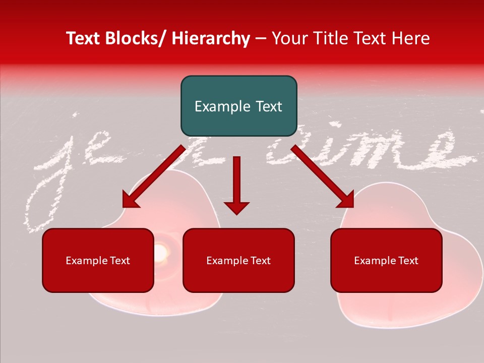 Amour Bougie St Valentin PowerPoint Template