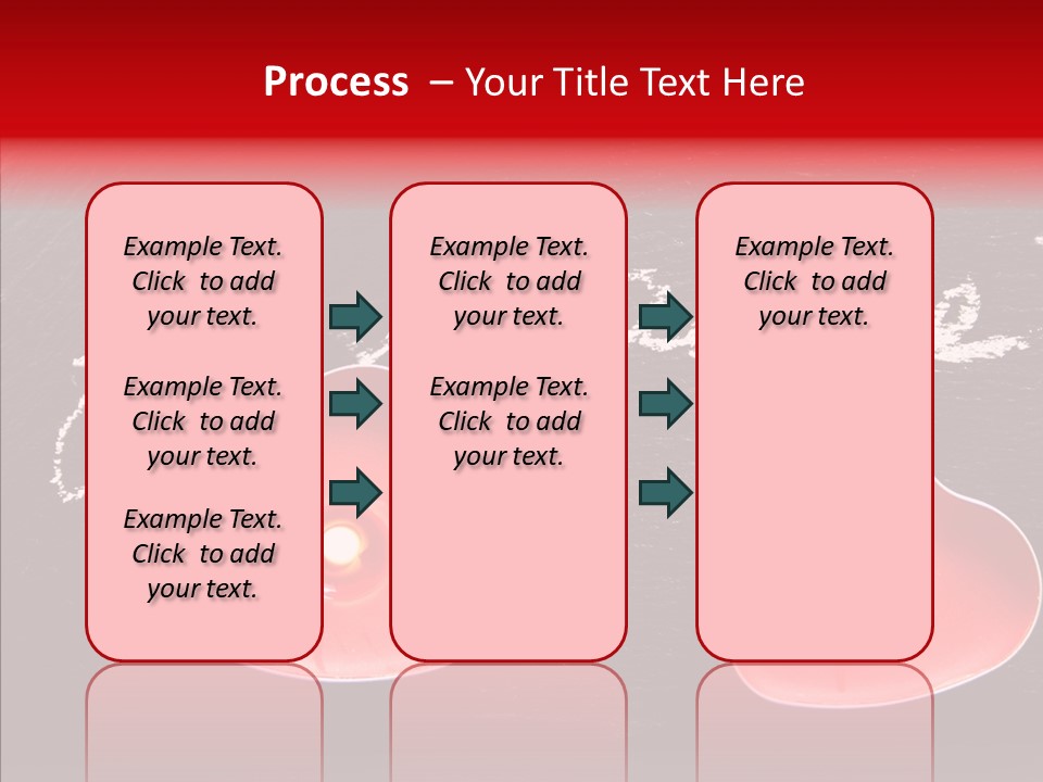 Amour Bougie St Valentin PowerPoint Template