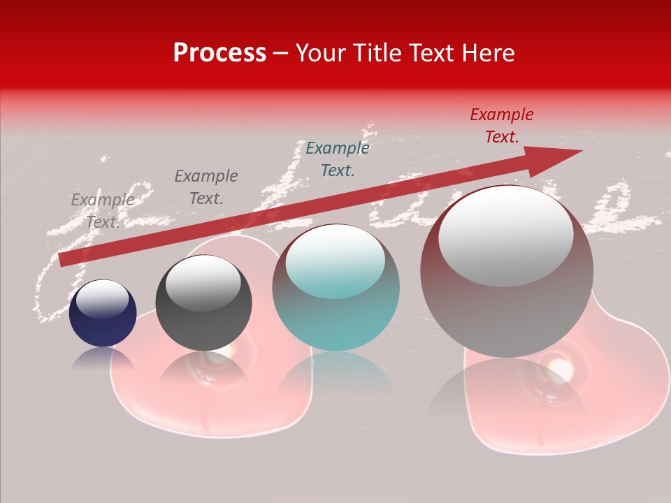 Amour Bougie St Valentin PowerPoint Template