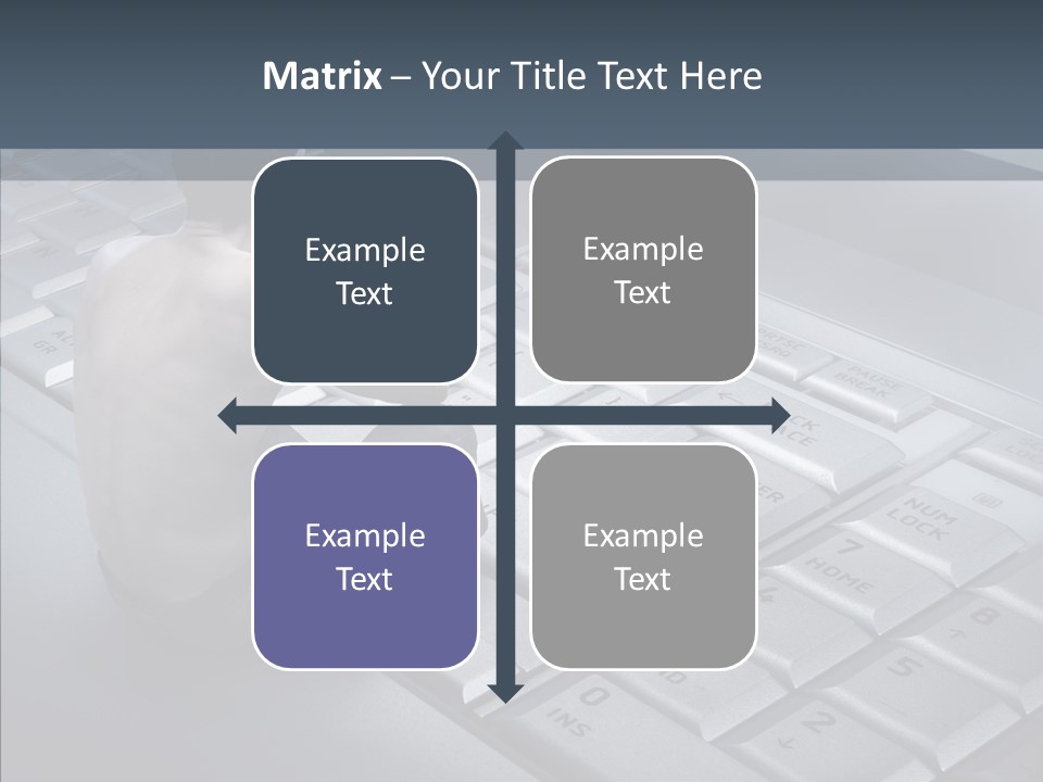 Sad Looking Modern PowerPoint Template