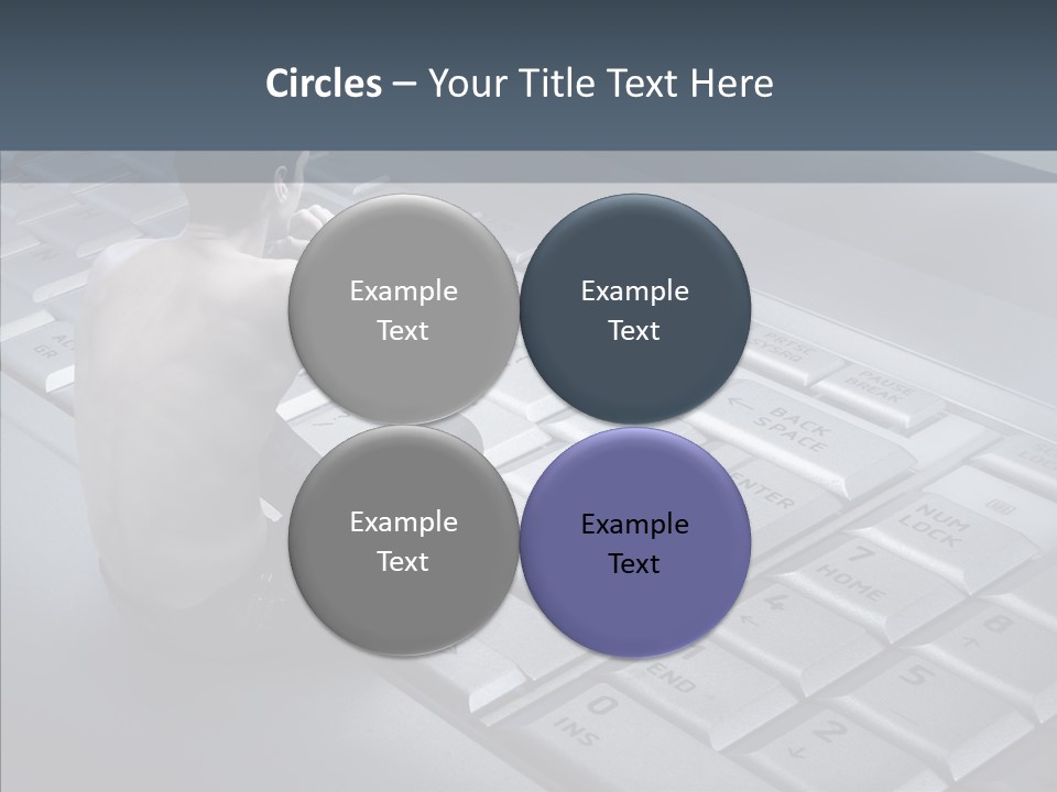 Sad Looking Modern PowerPoint Template