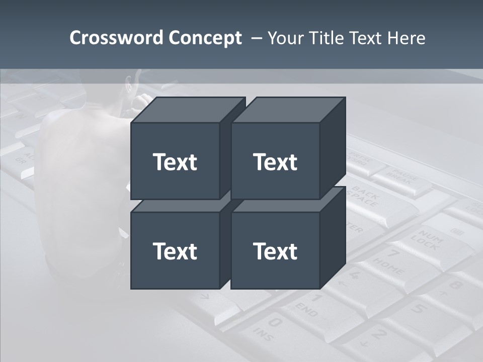Sad Looking Modern PowerPoint Template
