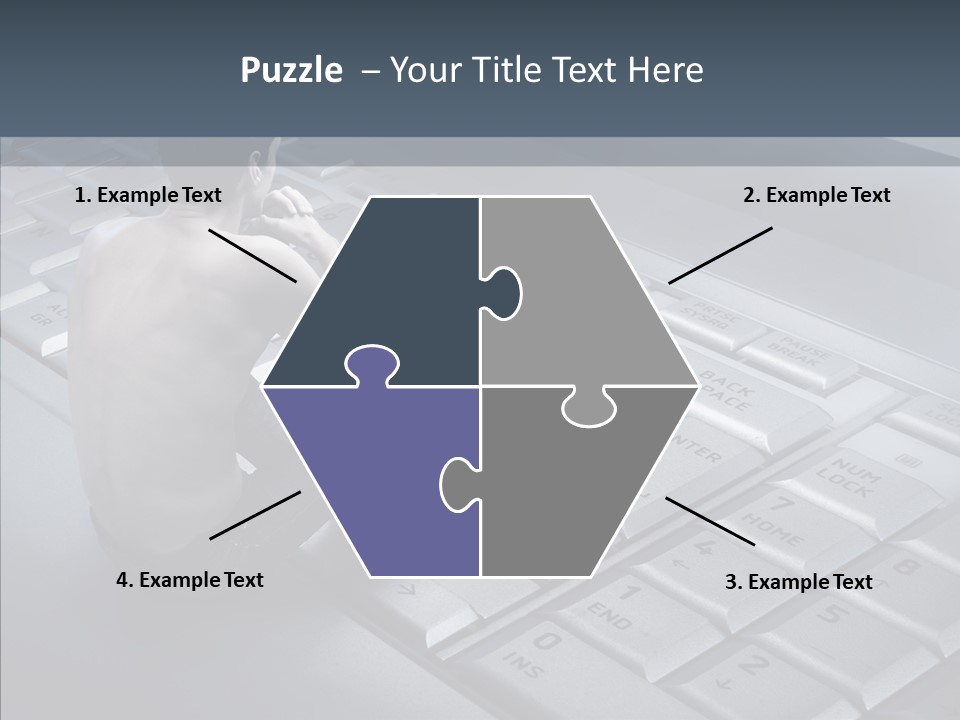 Sad Looking Modern PowerPoint Template