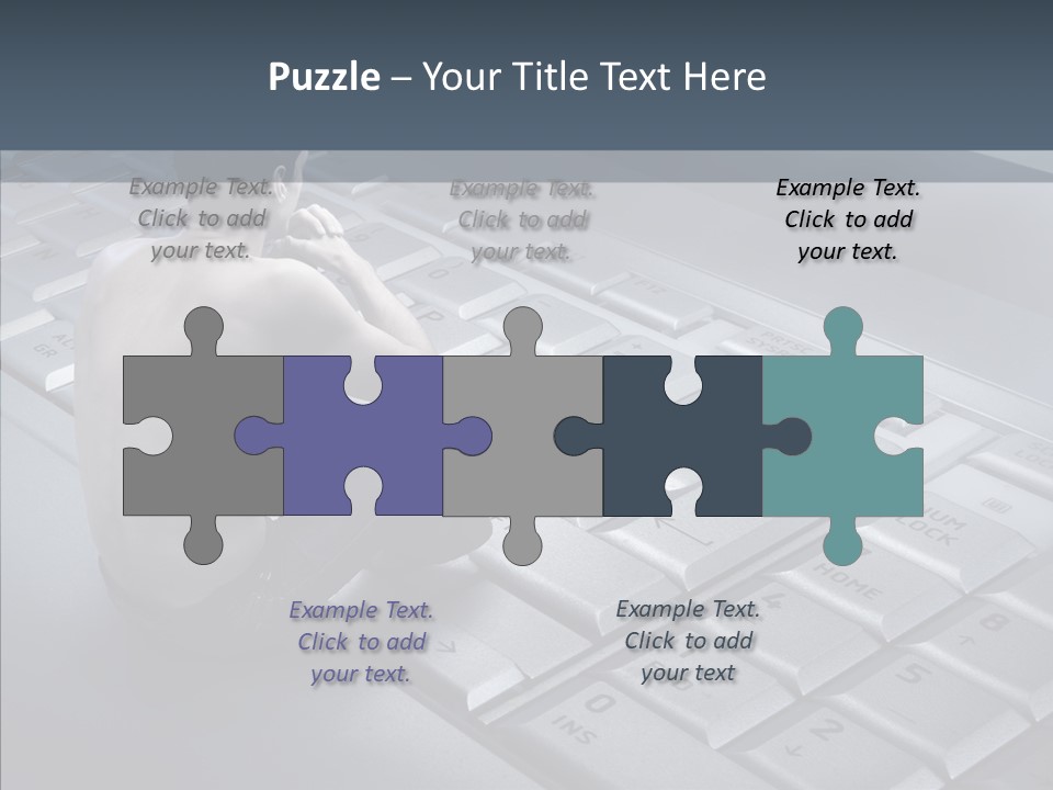 Sad Looking Modern PowerPoint Template