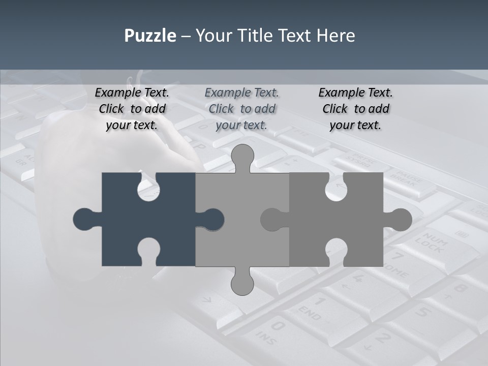Sad Looking Modern PowerPoint Template