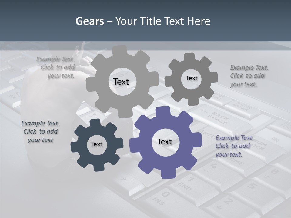 Sad Looking Modern PowerPoint Template