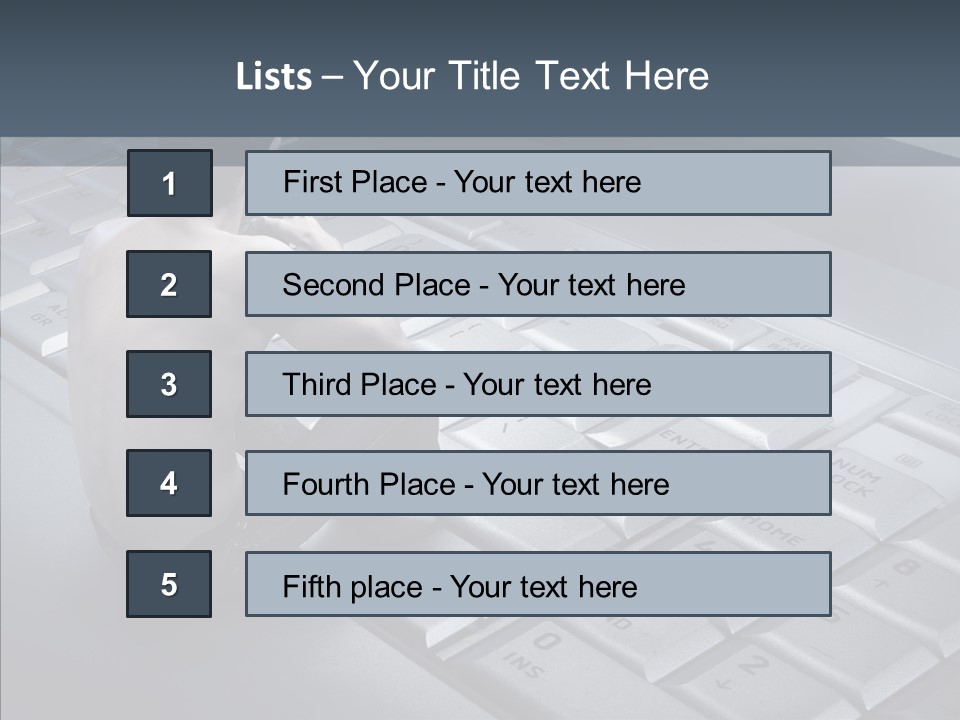 Sad Looking Modern PowerPoint Template
