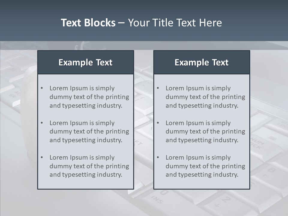 Sad Looking Modern PowerPoint Template