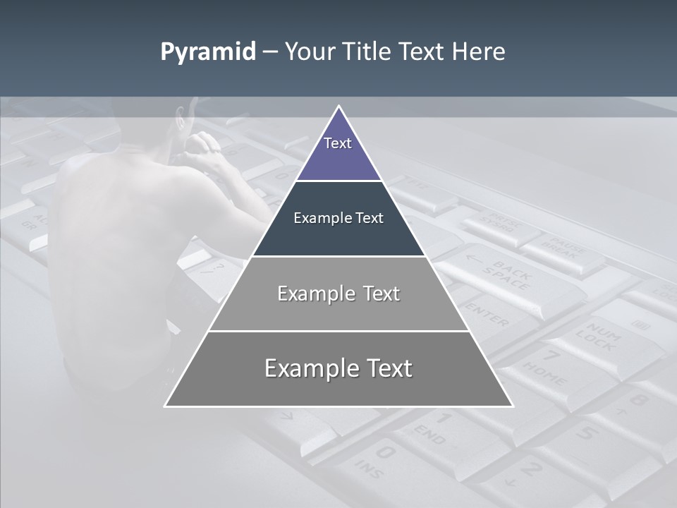 Sad Looking Modern PowerPoint Template