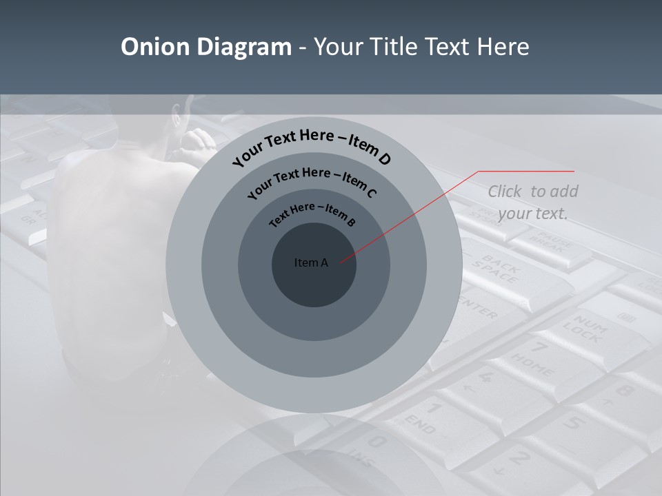 Sad Looking Modern PowerPoint Template