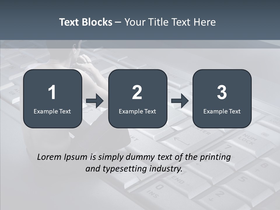 Sad Looking Modern PowerPoint Template