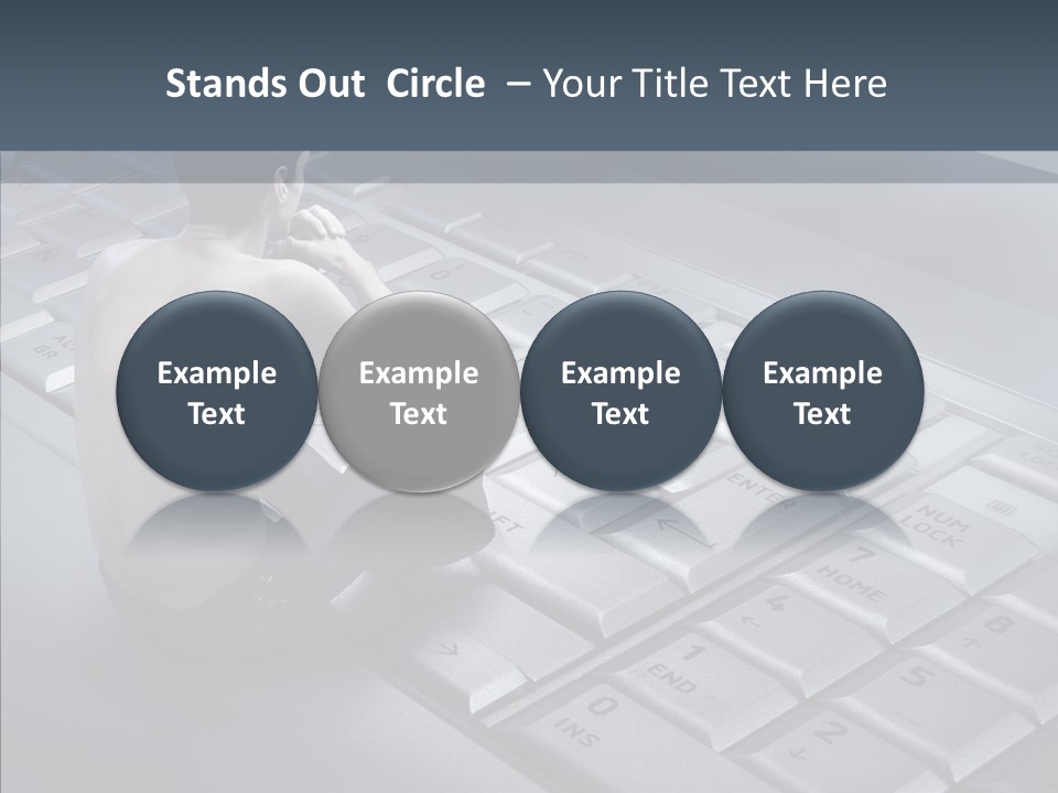 Sad Looking Modern PowerPoint Template