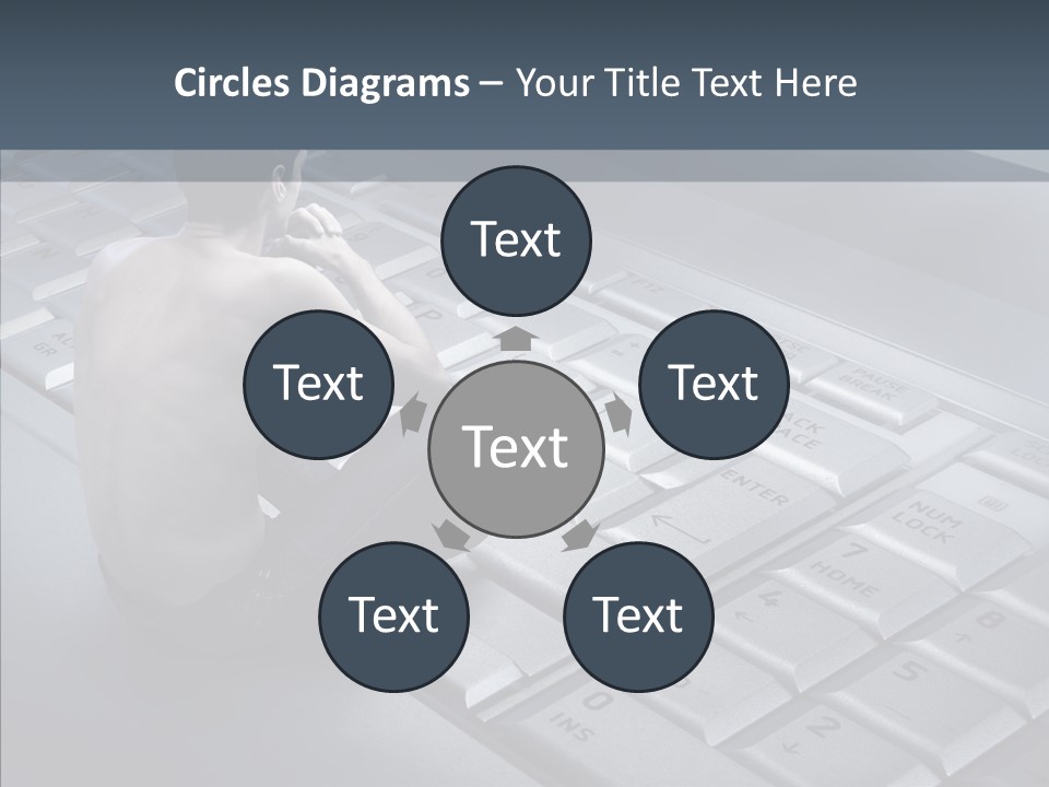 Sad Looking Modern PowerPoint Template