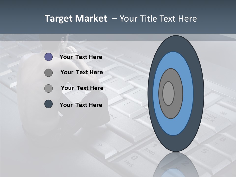 Sad Looking Modern PowerPoint Template