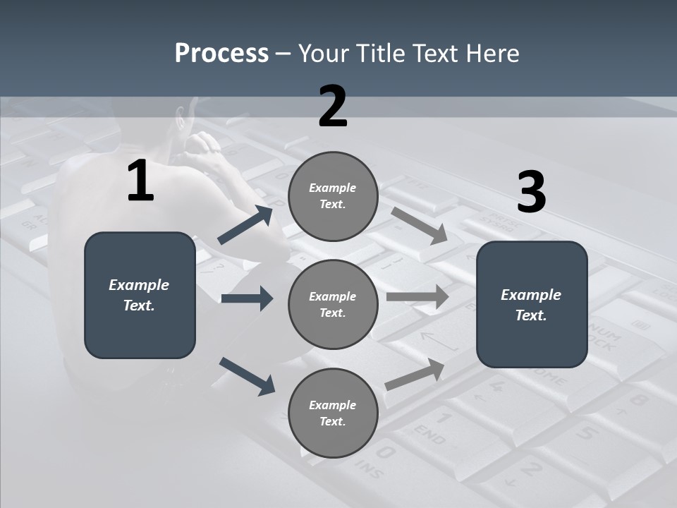 Sad Looking Modern PowerPoint Template