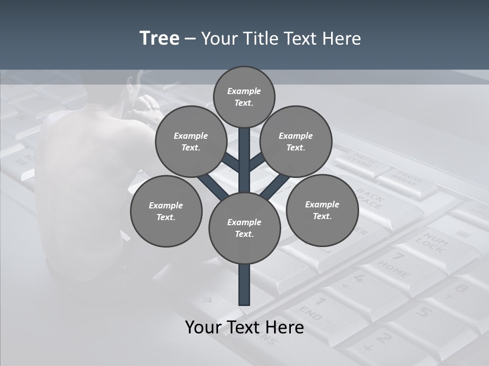 Sad Looking Modern PowerPoint Template