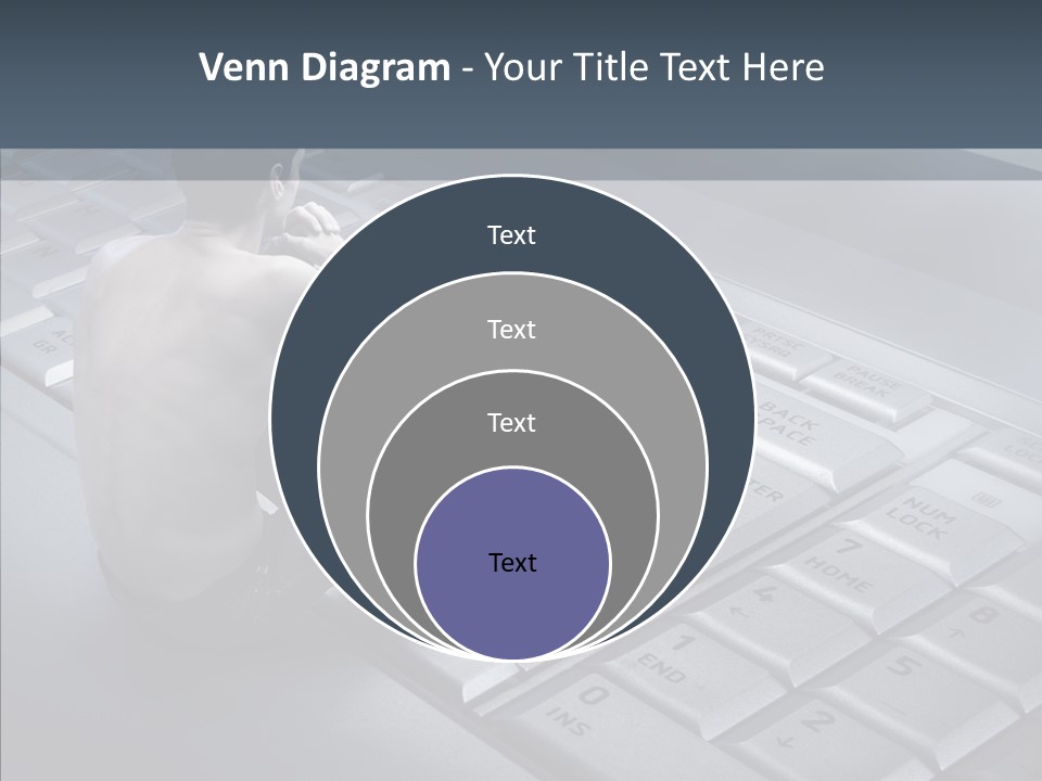 Sad Looking Modern PowerPoint Template