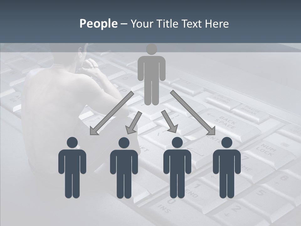 Sad Looking Modern PowerPoint Template