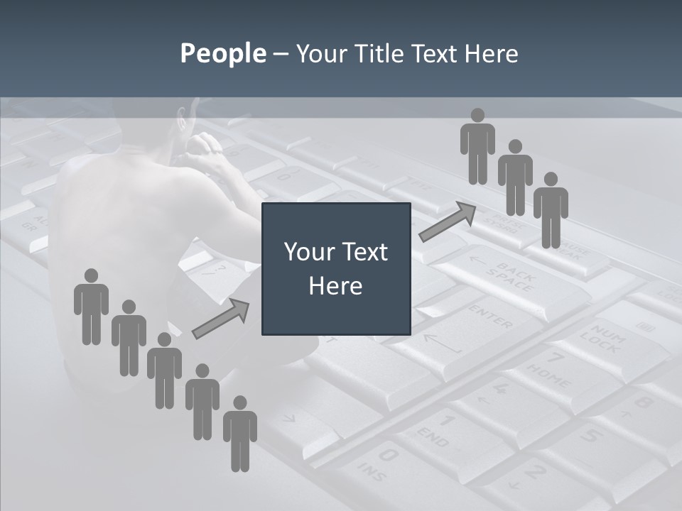 Sad Looking Modern PowerPoint Template