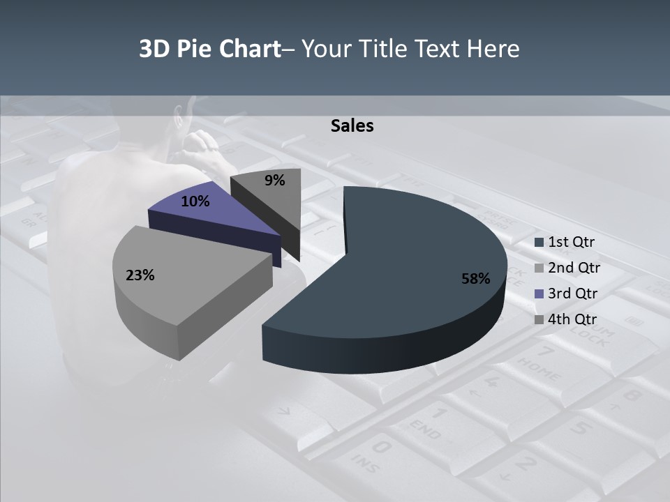 Sad Looking Modern PowerPoint Template